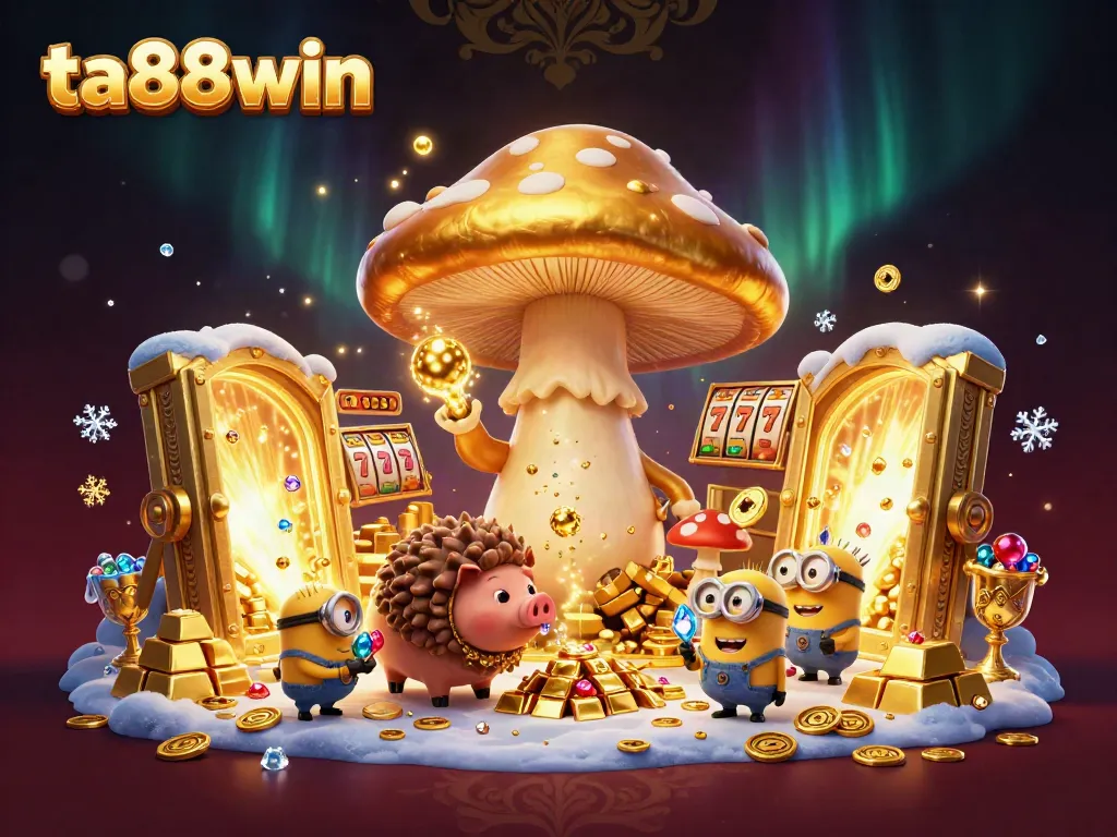 Experience the thrill of winning at ta88win with magical treasures, golden coins, and exciting slot elements.